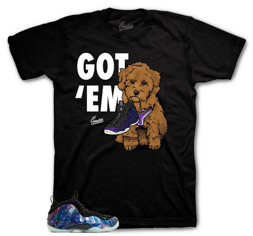 Foamposite Galaxy Got Em Shirt
