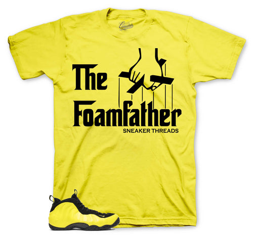 Foamposite Optic Yellow Foamfather Shirt