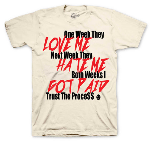 Foamposite Pearl Trust The Process Shirt