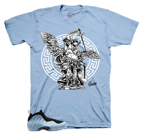 Foamposite Psychic Blue Archangel Shirt