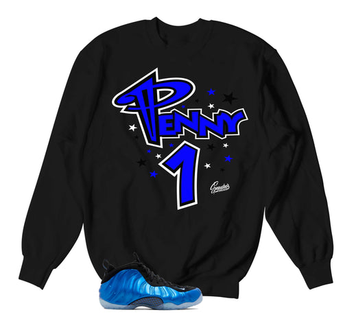 Foamposite Royal One Penny Sweater