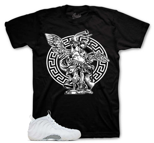 Foamposite Triple White Archangel Shirt