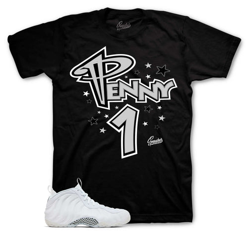 Foamposite Triple White ONE Shirt