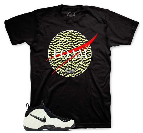 Crest Graphic T-Shirt | Foamposite Glow In Dark Summit White