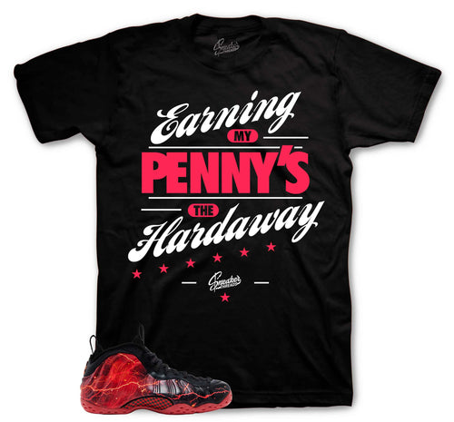 Foamposite Stranger Earning Pennys Shirt