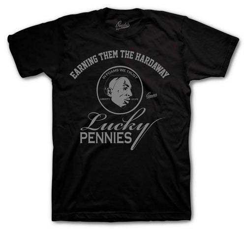 Foamposite Carbon Fiber Lucky Pennies Shirt