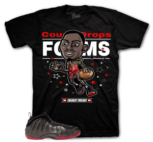 Foamposite Cough Drop Toon Shirt