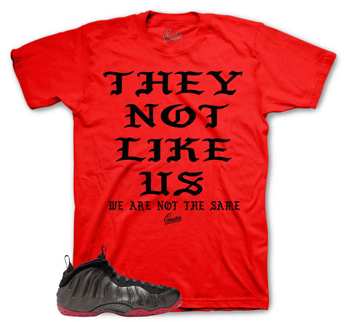 Foamposite Cough Drop Not Like Us Shirt