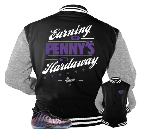 Foamposite Eggplant Earning Pennies jacket