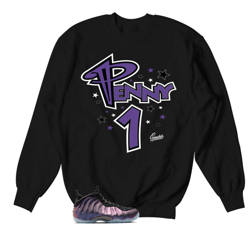 Foamposite Eggplant One Penny Sweater