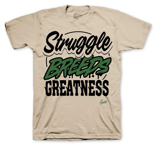 Struggle Breeds Graphic T-Shirt | Foamposite Green Camo