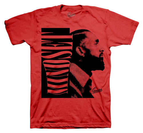 Foamposite Pro Gym Red Mindset Shirt