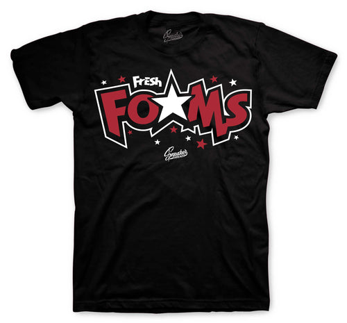 Foamposite Pro Gym Red Fresh Foams Shirt