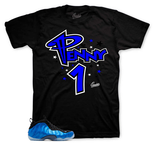 Foamposite Royal One Penny Shirt