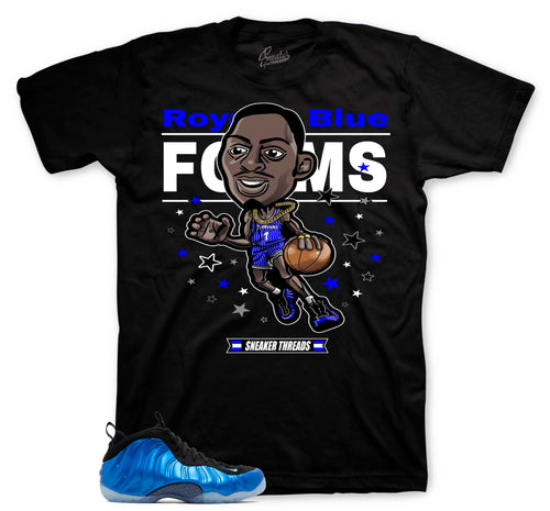 Foamposite Royal Toon Shirt