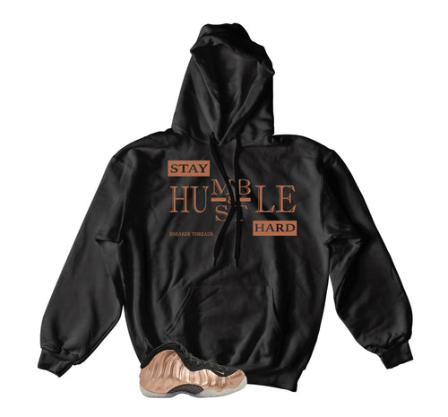 Foamposite Copper Stay Humble Hoody