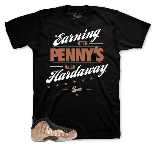 Foamposite Copper Earning Pennies Shirt