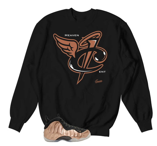 Foamposite Copper Heaven Cent Sweater