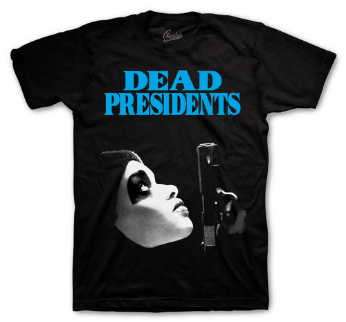 Foamposite Pro University Blue Dead Pres Shirt