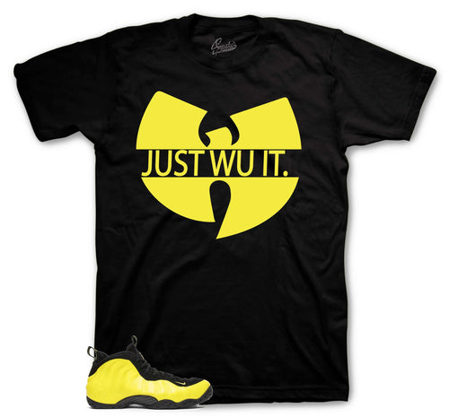 Foamposite Optic Yellow Crest Shirt