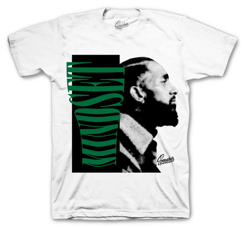 Foamposite Pine Green Mindset Shirt