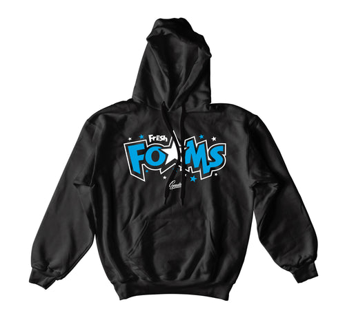 Foamposite Pro University Blue Fresh Foams Hoody