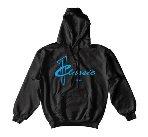 Foamposite Pro University Blue Classic Hoody