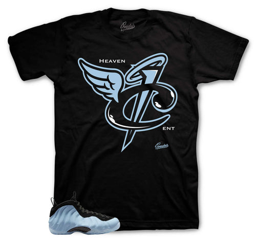 Foamposite Psychic Blue Heaven Cent Shirt