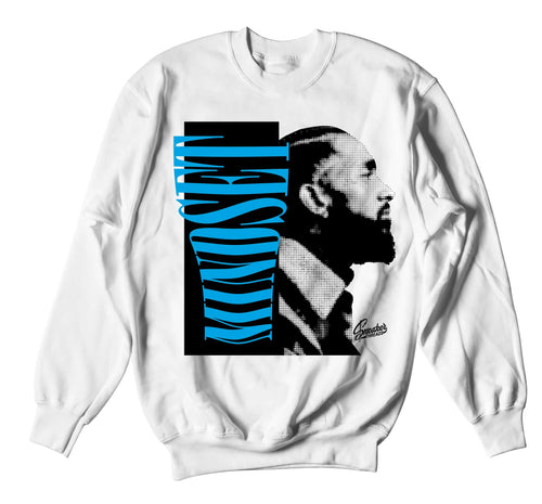 Foamposite Pro University Blue Mindset Sweater