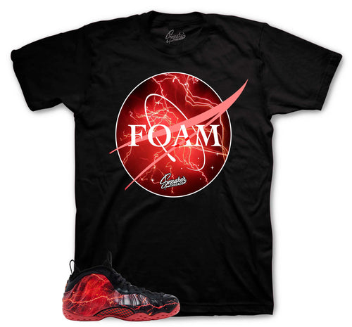 Foamposite Bright Crimson Crest Shirt