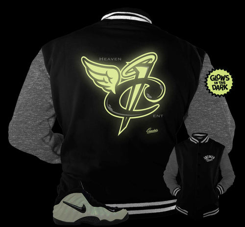 Heaven Cent Jacket | Foamposite Glow In Dark Summit White