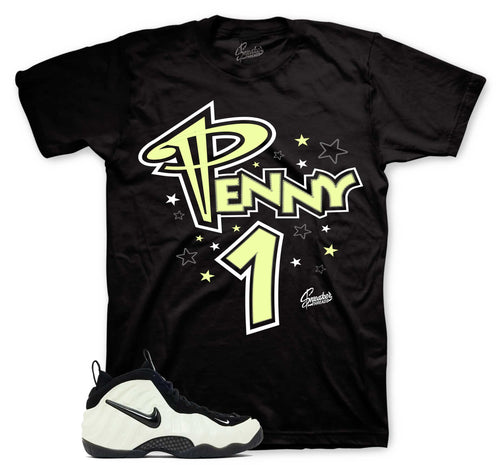 The One Graphic T-Shirt | Foamposite Glow In Dark Summit White
