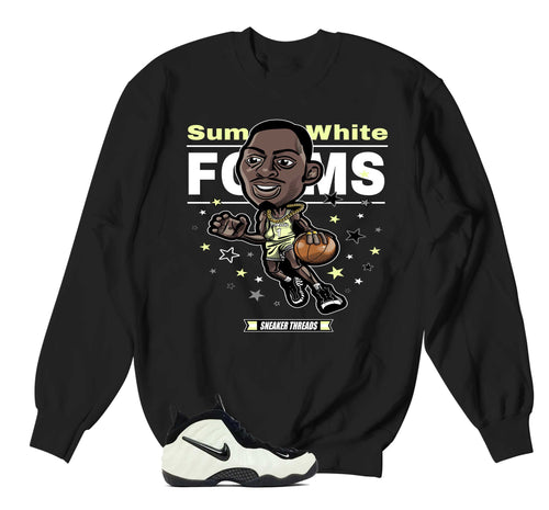 Toon Sweater | Foamposite Glow In Dark Summit White