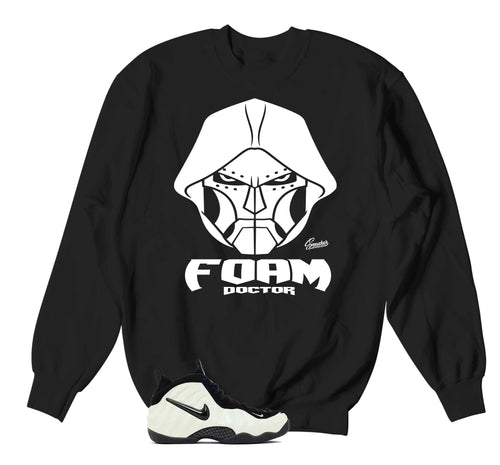 Foam Doctor Sweater | Foamposite Glow In Dark Summit White