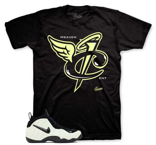 Heaven Cent Graphic T-Shirt | Foamposite Glow In Dark Summit White