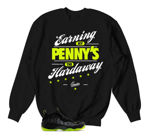 Foamposite Volt Earning Pennies Sweater