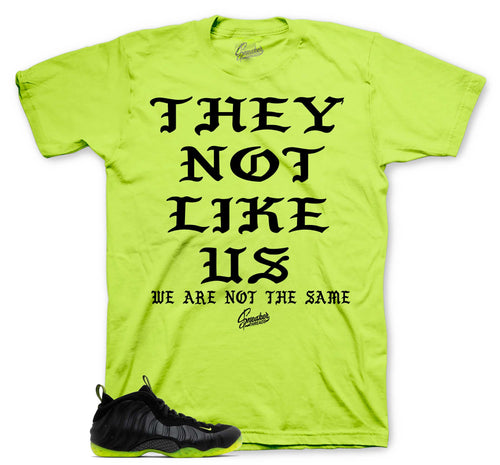 Foamposite Volt Not The Same Shirt