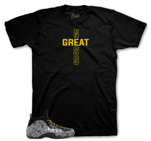 Foamposite Solomon Trophies Greatness Cross Shirt