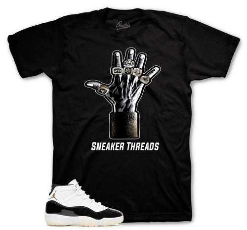 Retro 11 Gratitude DMP Rings Shirt