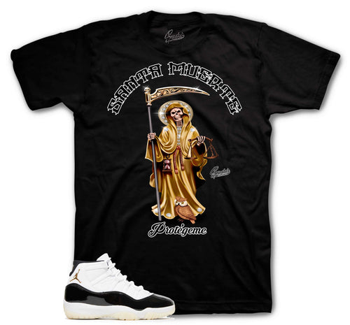 Retro 11 Gratitude DMP Santa Muerte Shirt
