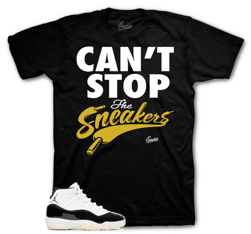 Retro 11 Gratitude DMP Can't Stop Shirt