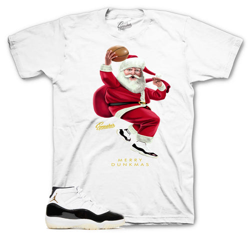 Retro 11 Gratitude DMP Merry Dunkmas Shirt