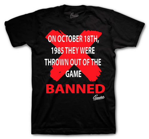 Retro 1 Flyknit Banned Shirt
