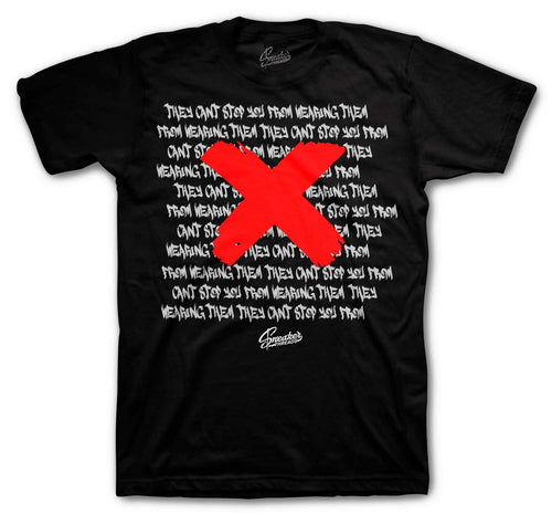Retro 1 Banned Logo Shirt