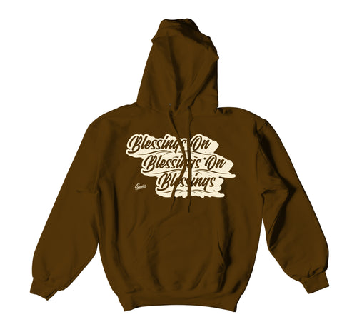 Retro 1 Baroque Brown Sail Blessings Hoody