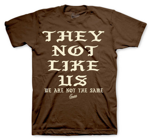 Retro 1 Baroque Brown Sail Not Like Us Shirt
