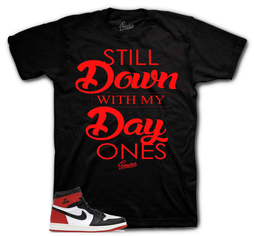 Retro 1 Black Toe Day Ones Shirt