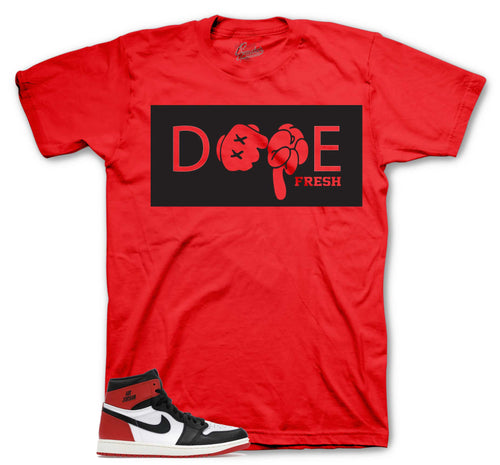 Retro 1 Black Toe Hands Shirt