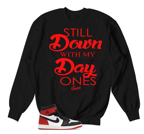 Retro 1 Black Toe Day Ones Sweater