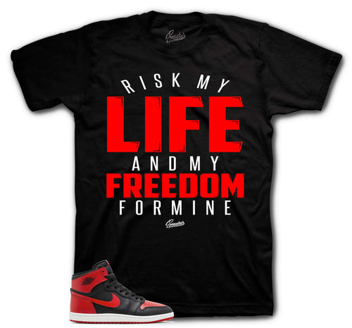 Retro 1 Bred My Life Shirt